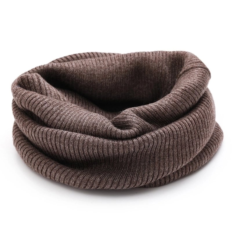 Unisex Vintage Style Solid Color Cashmere Scarf