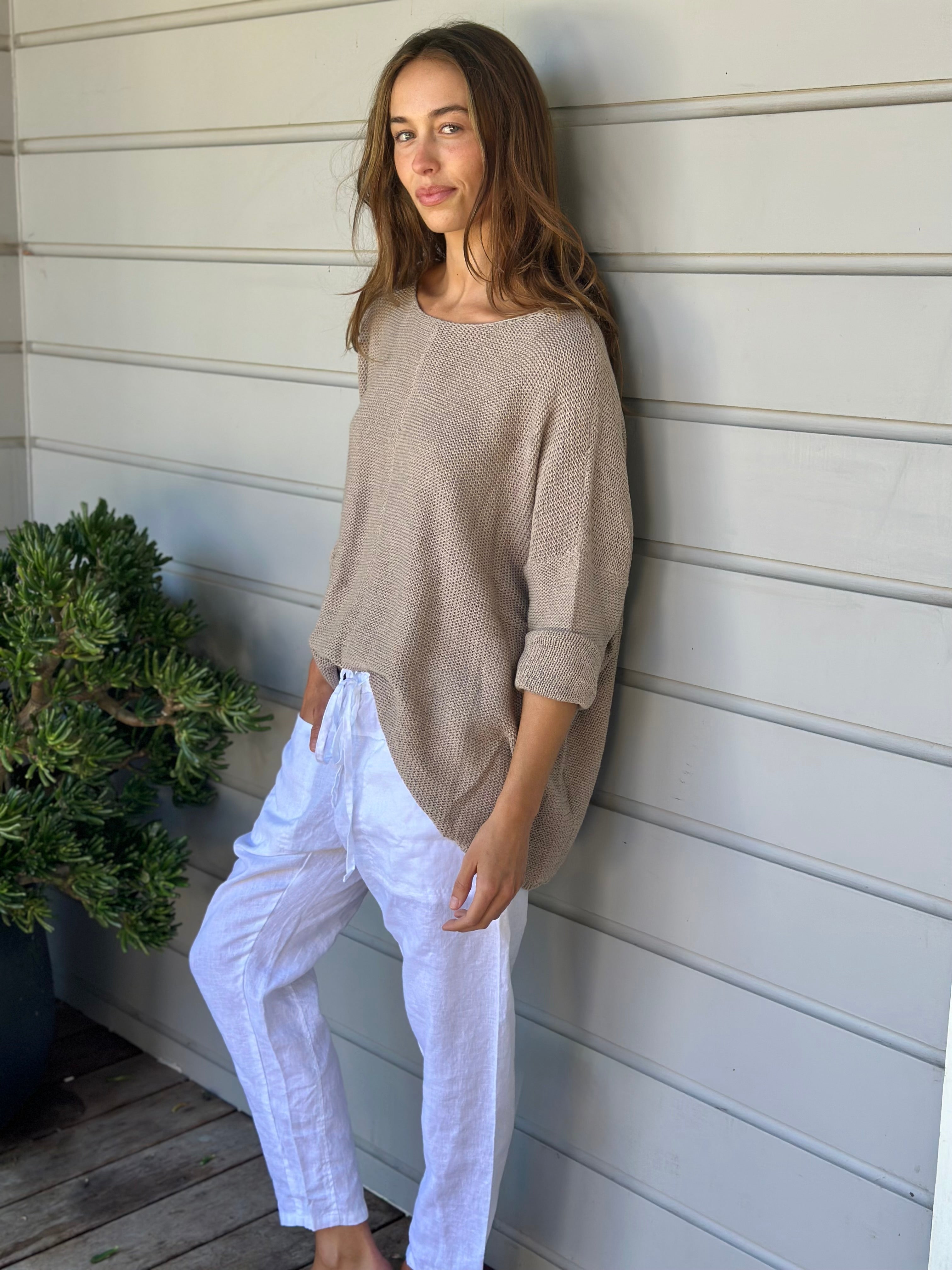 stella jersey - natural cotton knit