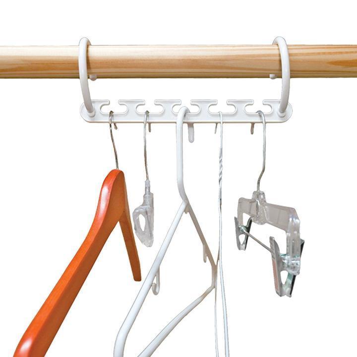 (80% OFF Today) Magic Hangers Closet Space Saving ( Plastic and Metal )