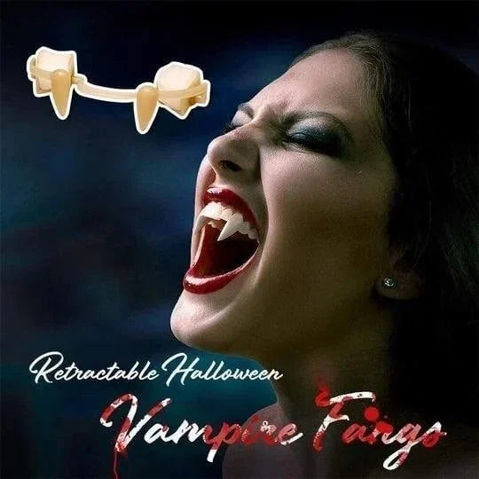 Halloween Flash Sale - Automatic Retractable Vampire Fangs