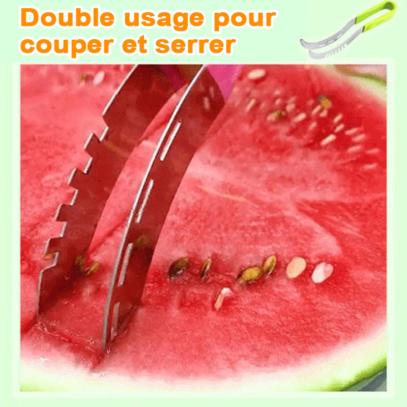 Coupe-fruits multifonctionnel en acier inoxydable