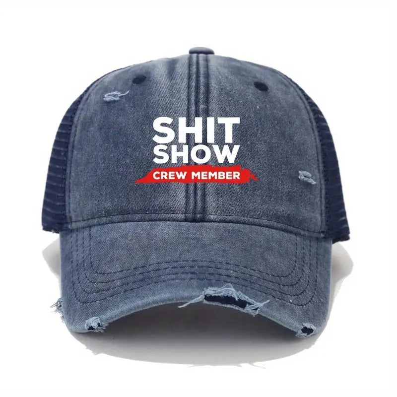Unisex Casual Preppy Style Minimalist Letter Printing Wide Eaves Baseball Cap