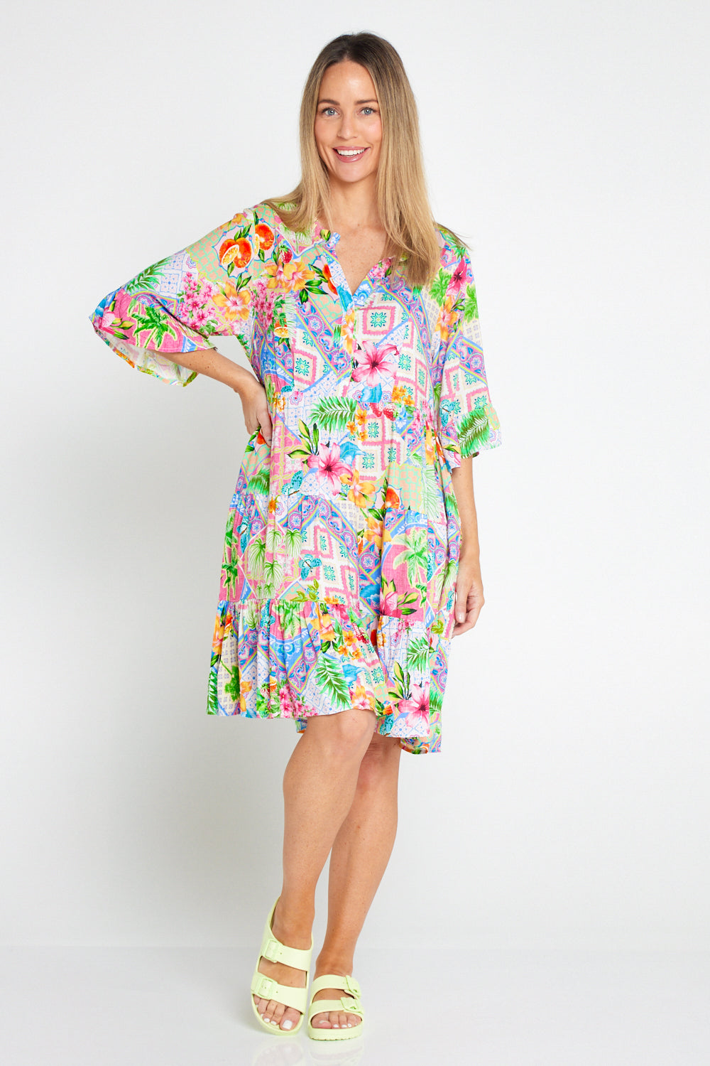 Dress - Tropical Multi
