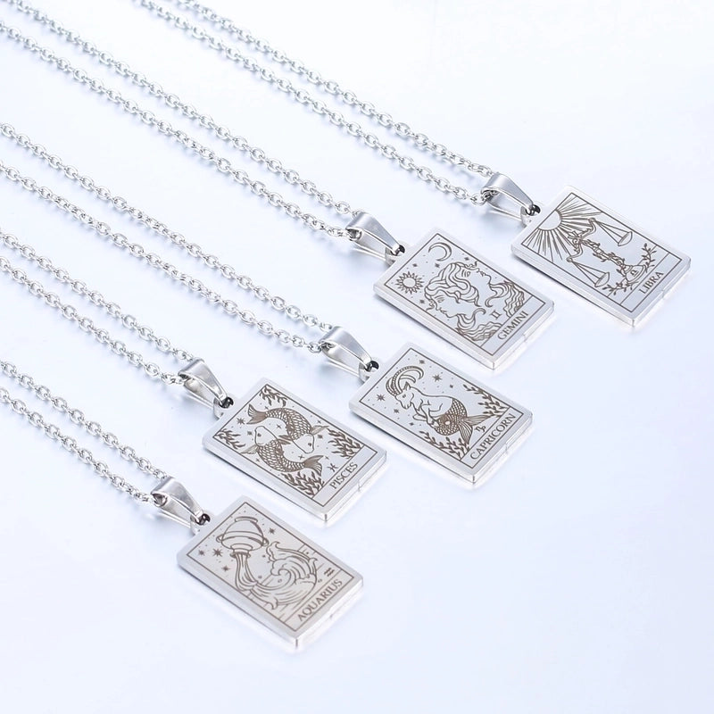 Minimalist Constellation Stainless Steel Plating Necklace