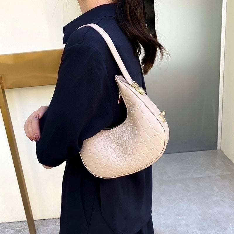 Women's Medium All Seasons Pu Leather Fashion Underarm Bag