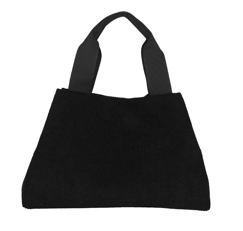 Women's Medium Summer Corduroy Classic Style Shoulder Bag