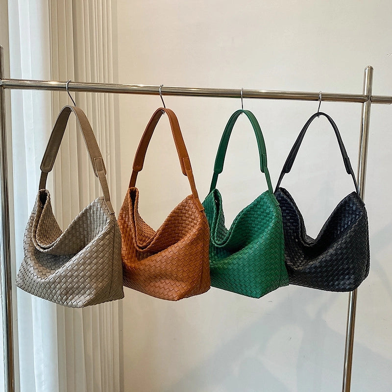 Women's Medium All Seasons Pu Leather Vintage Style Shoulder Bag