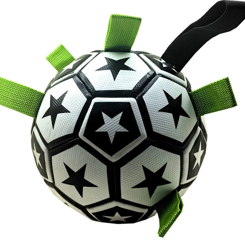 Minimalist PVC Rugby Football Pet Toys