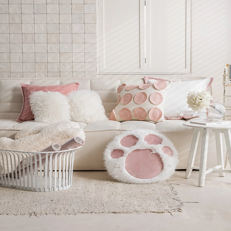 Elegant  Minimalist Solid Color PP Cotton Polyester Throw Pillow