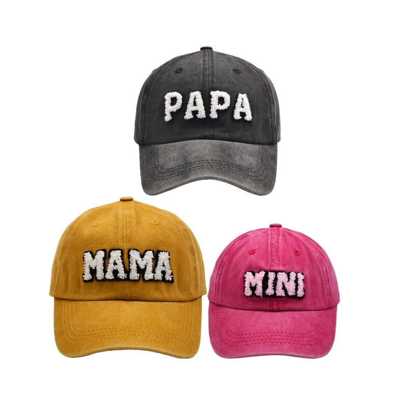 Women's Basic Color Block Curved Eaves Baseball Cap