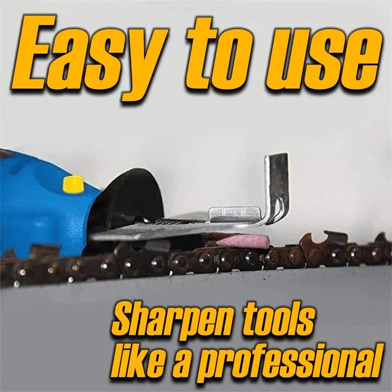 (🎁Christmas Hot Sale🎁) Sonieya Chainsaw Sharpener-Buy 2 Free Shipping