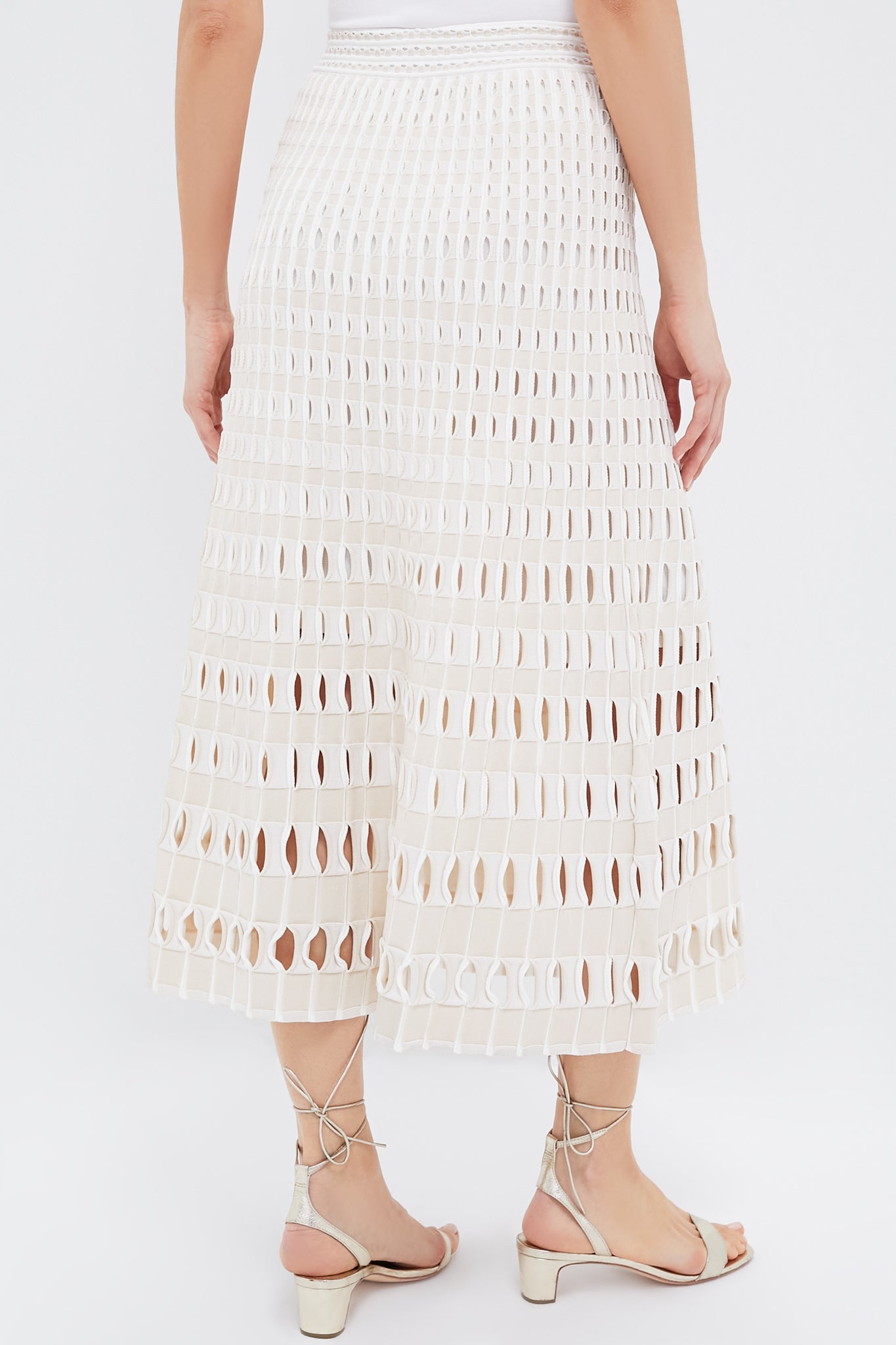 Multi Sand Larken Midi Skirt