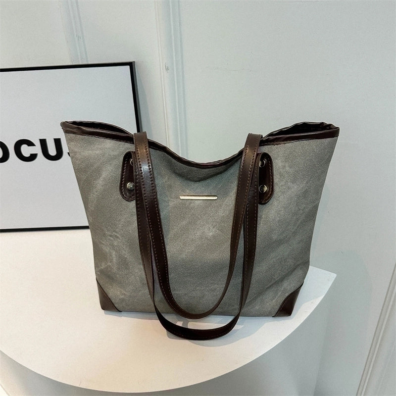 Women's Pu Leather Color Block Cute Zipper Underarm Bag