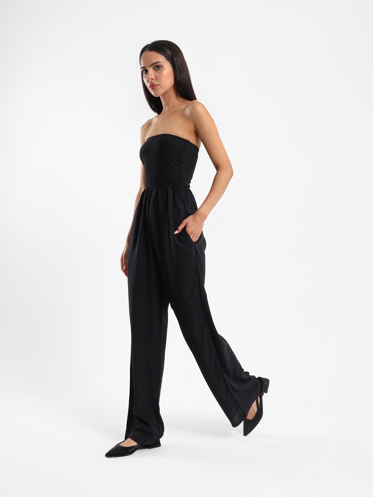 Strapless Jumpsuit