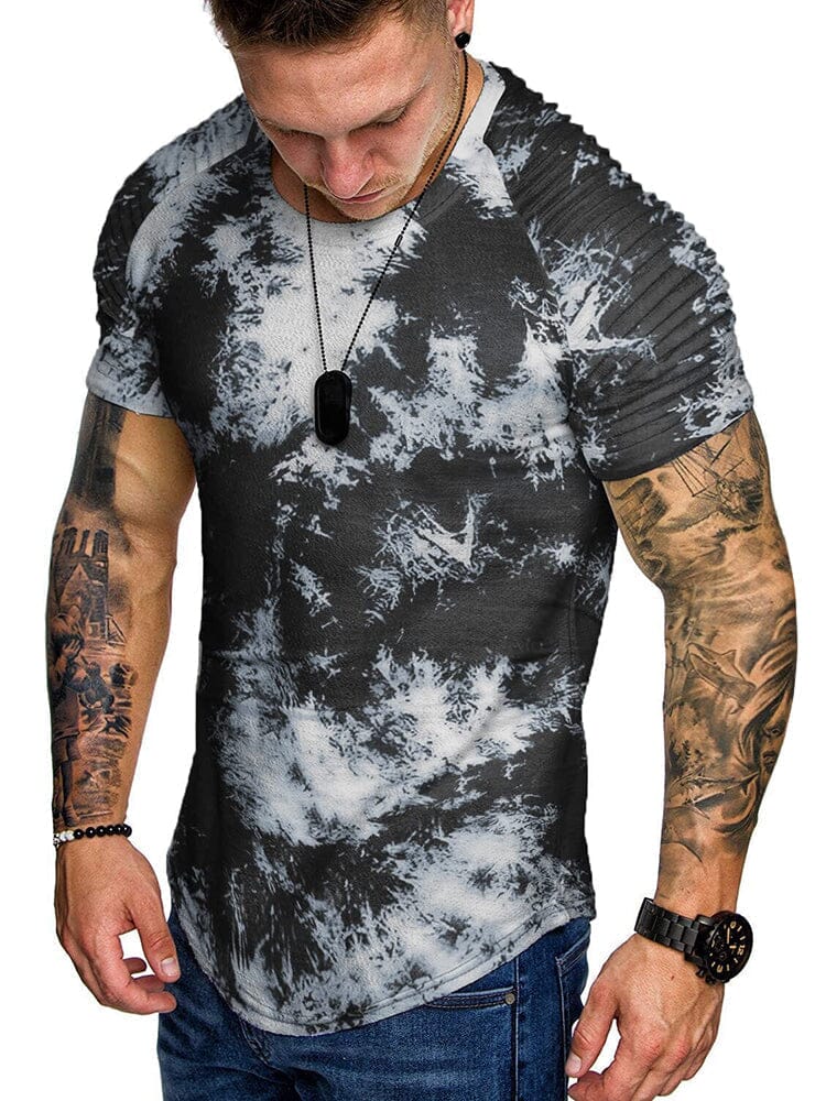 Muscle Tie-dye Gym T-shirt (US Only)