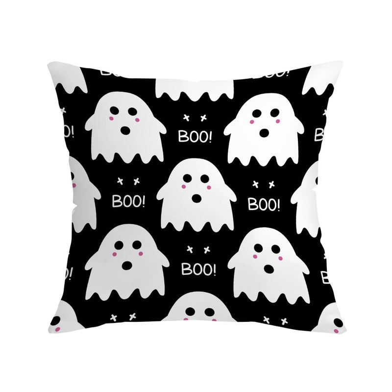 Halloween  Color Block Pillow Cases Couch & Sofa Decor