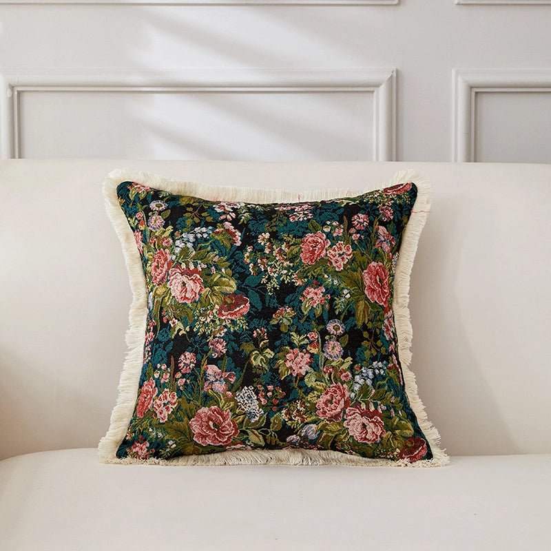 Minimalist Classic Style Geometric Cotton And Linen Pillow Cases