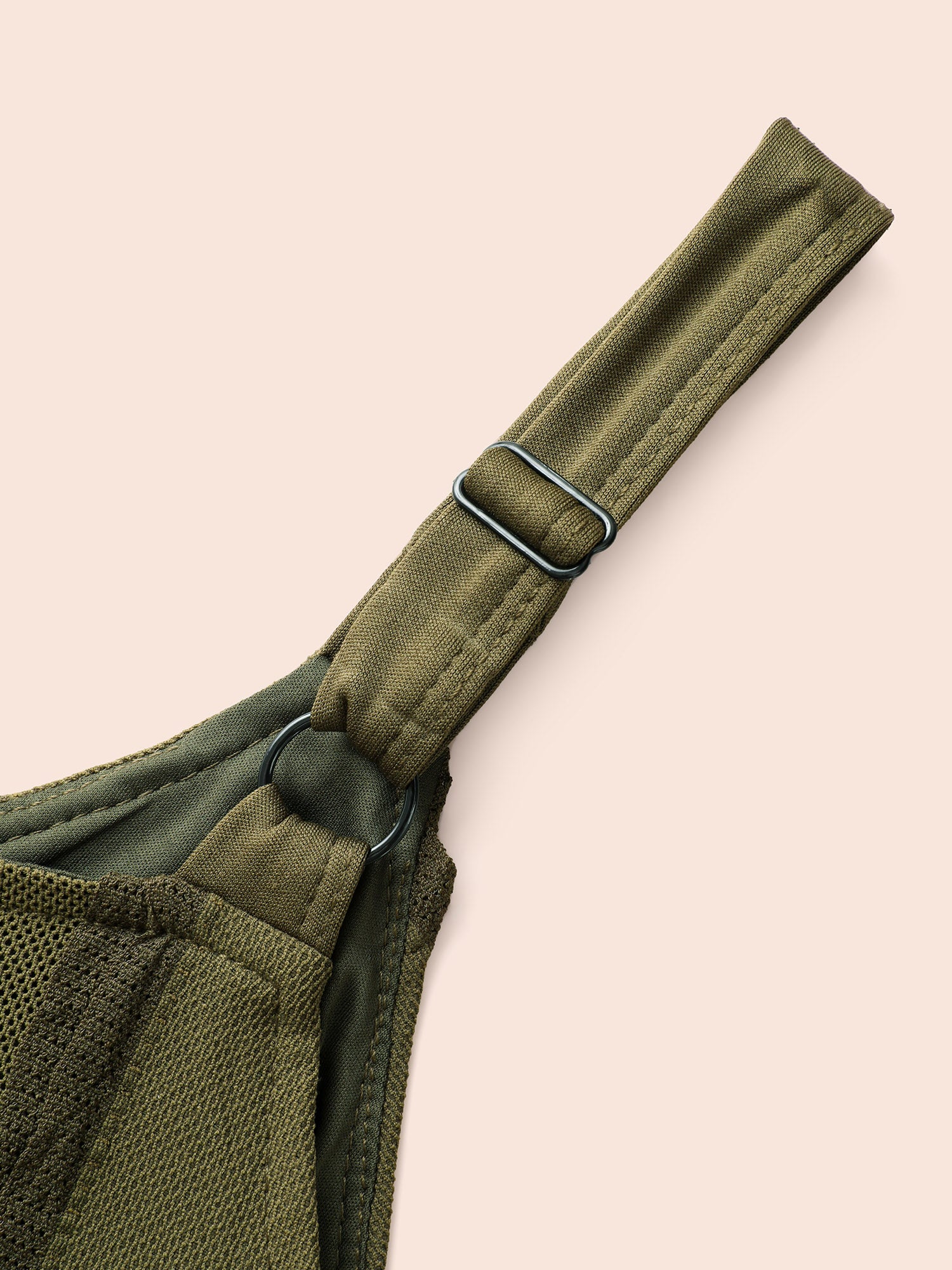 Tucked Seam Textured Cami Dress