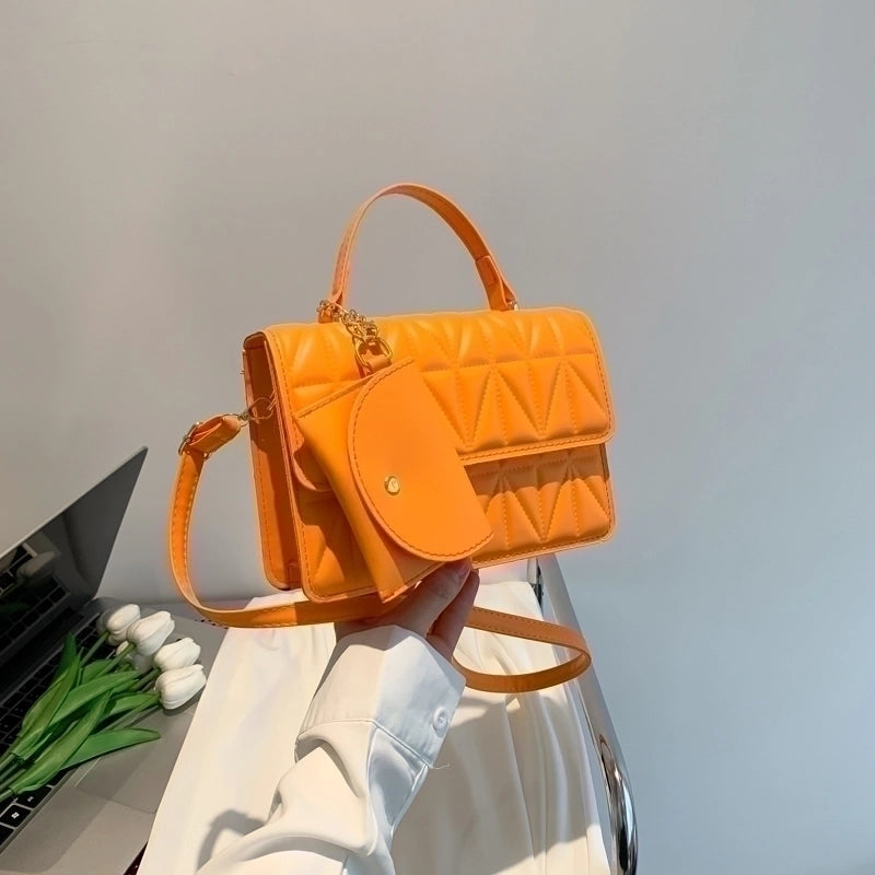 3 Pieces Women'S All Seasons Pu Leather Elegant Handbag