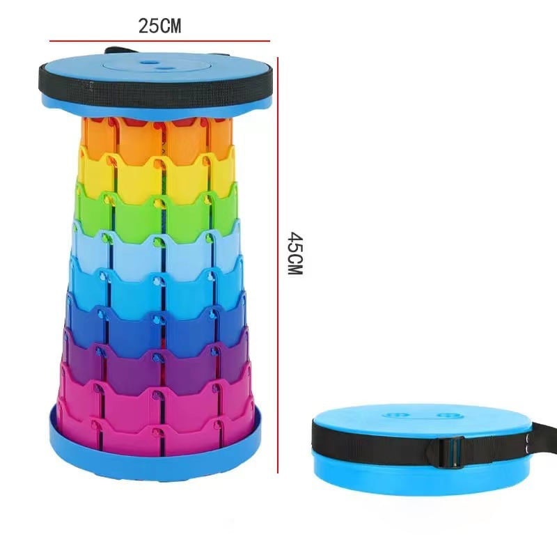 🌈Upgraded Retractable Folding Stool🔥