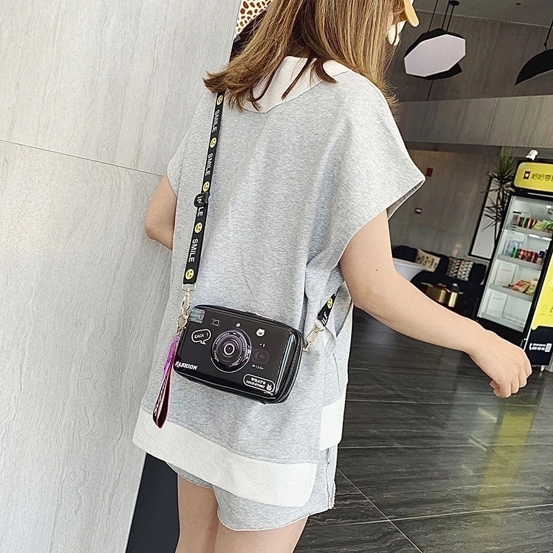 Small Pu Leather Business Square Bag Shoulder Bags