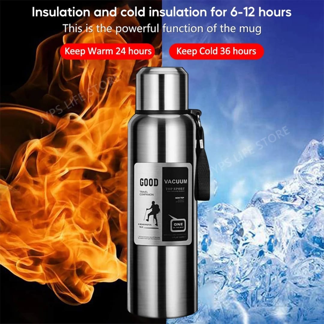 Stainless Steel Water Bottle with Lid