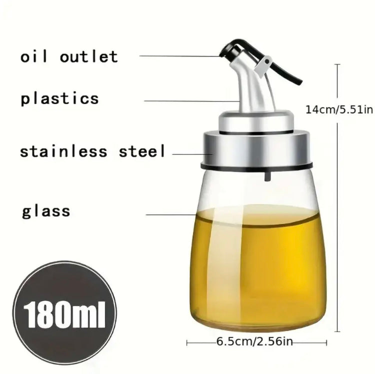 OIL DISPENSER KITCHEN SEASONING BOTTLE 180ML