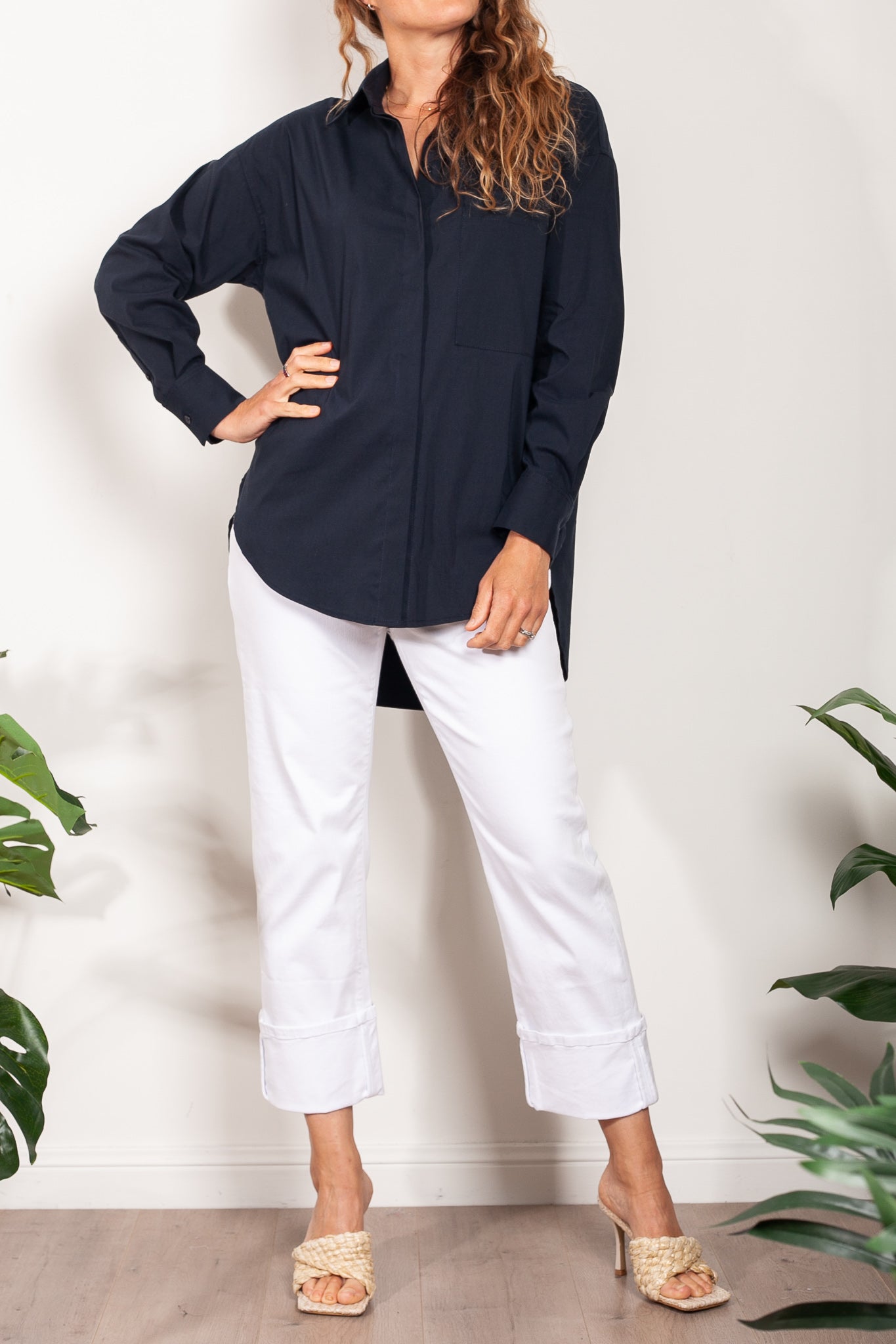 Mela Purdie Relaxed Pocket Shirt Microprene