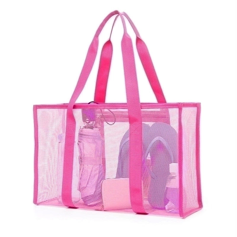 Women's Medium Polyester Solid Color Streetwear Open Wash Bag