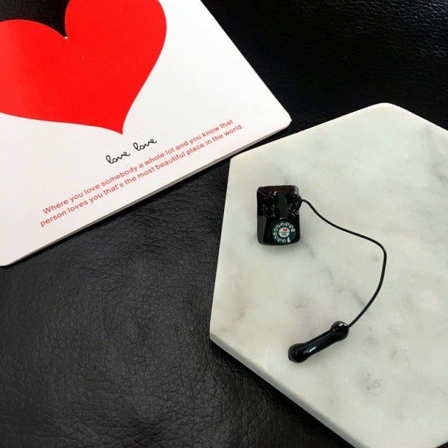 Single Mini Telephone Earring