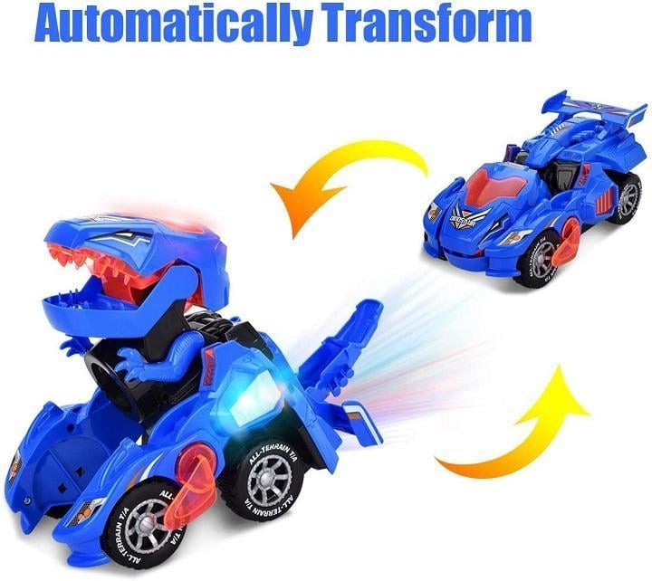 48% OFF 🔥Transforming Dinosaur LED Car✨