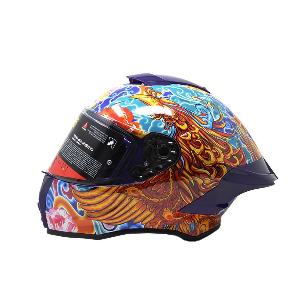 Casco Noss 801 Peacock