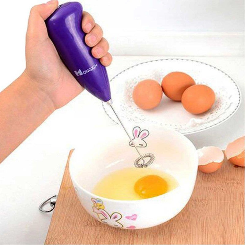 Coffee And Egg Beater (Cell Operated) 鈥?Easy Mixing Tool