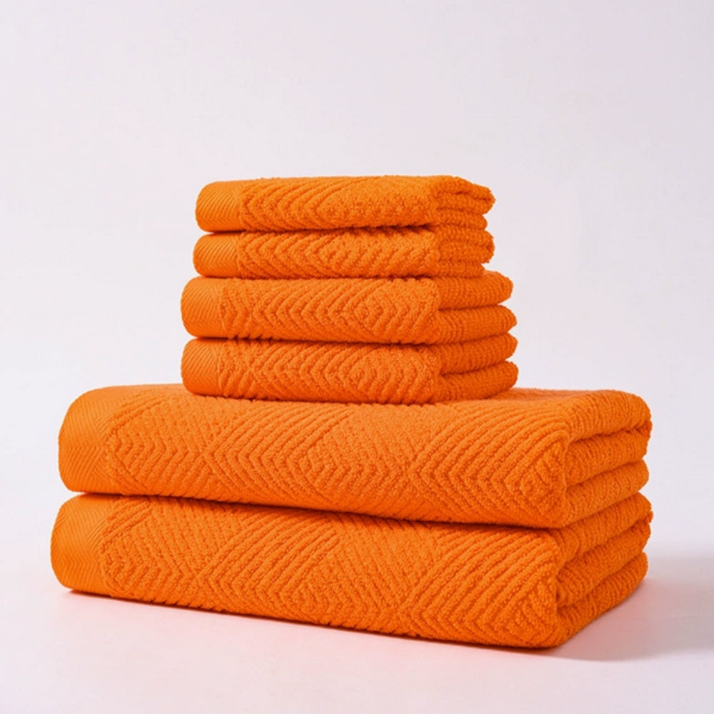 Supreme Cotton Towels | 6pcs Set