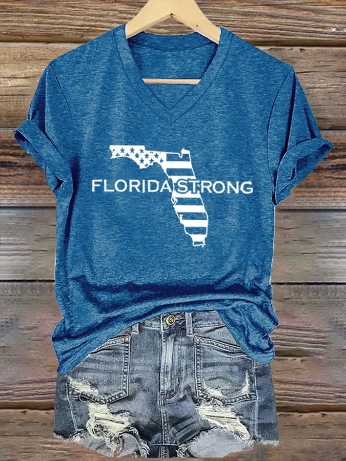 Women's Florida Strong Print T-Shirt