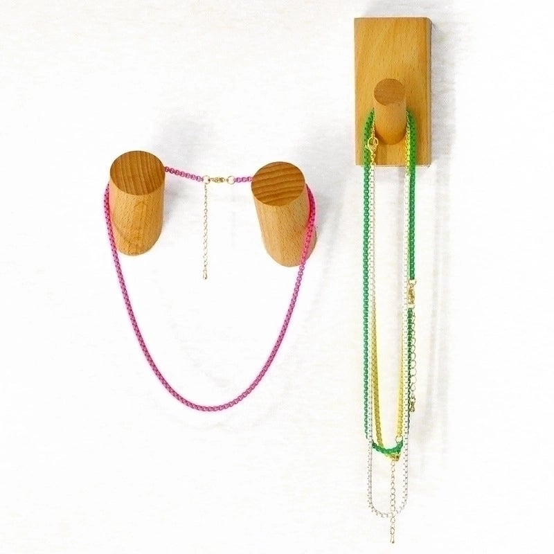 Copper Stoving Varnish Geometric Copper Necklaces