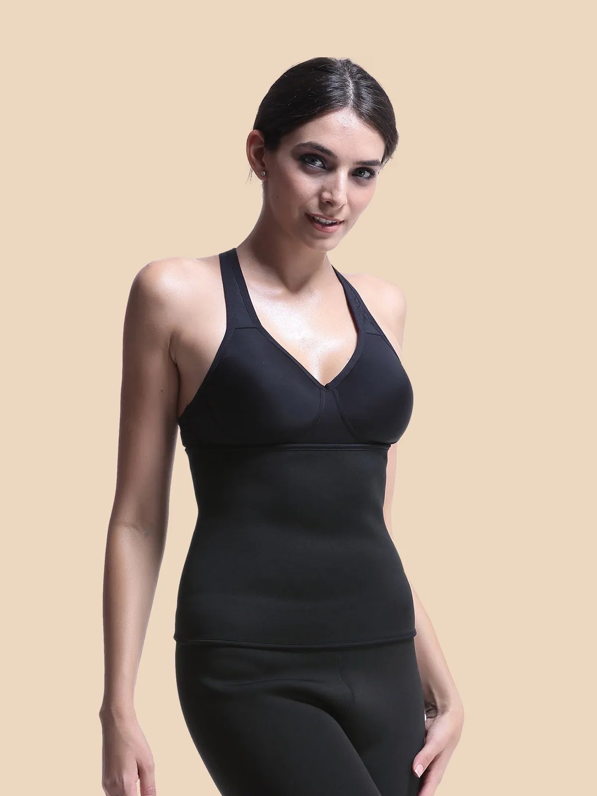 Neoprene Waistband With Accelerated Perspiration And Belly Closure