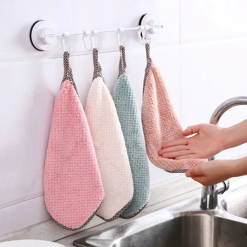 PACK OF 4 MICROFIBER KITCHEN DISH CLOTH