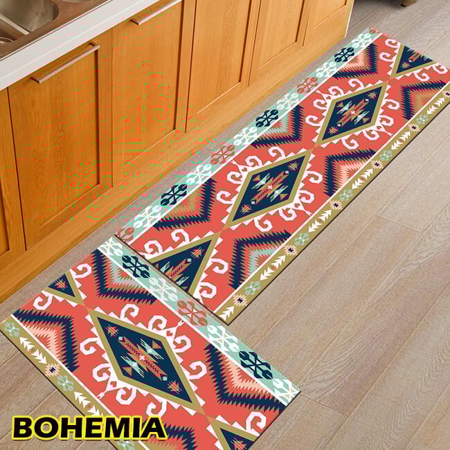 【Buy One Get One Free】Kitchen Printed Non-Slip Carpet