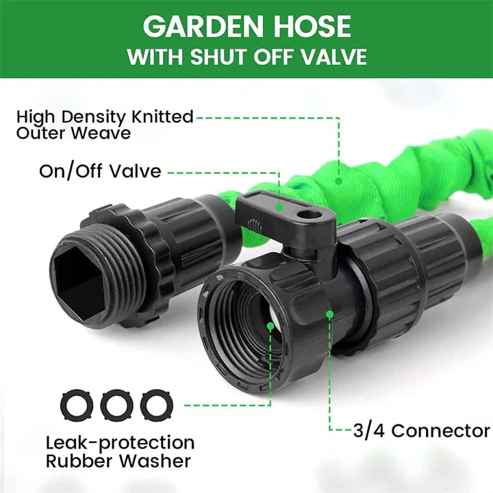 Magic Hose Pipe With 7 Spray Gun Functions