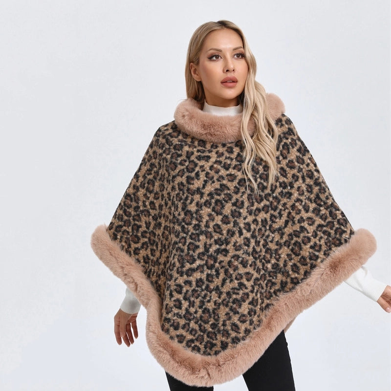Women's Streetwear Leopard Polyester Shawl