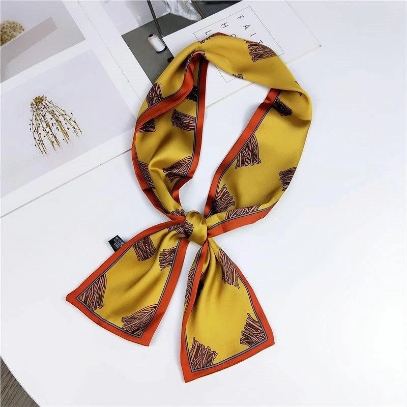 Fashion Double-sided Flat-length Long Scarf Scarf