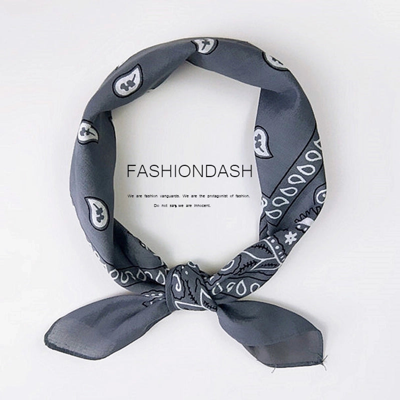 55 Small Square Scarf Women's Spring And Autumn Summer  New Student Work Scarf Professional Headscarf Scarf