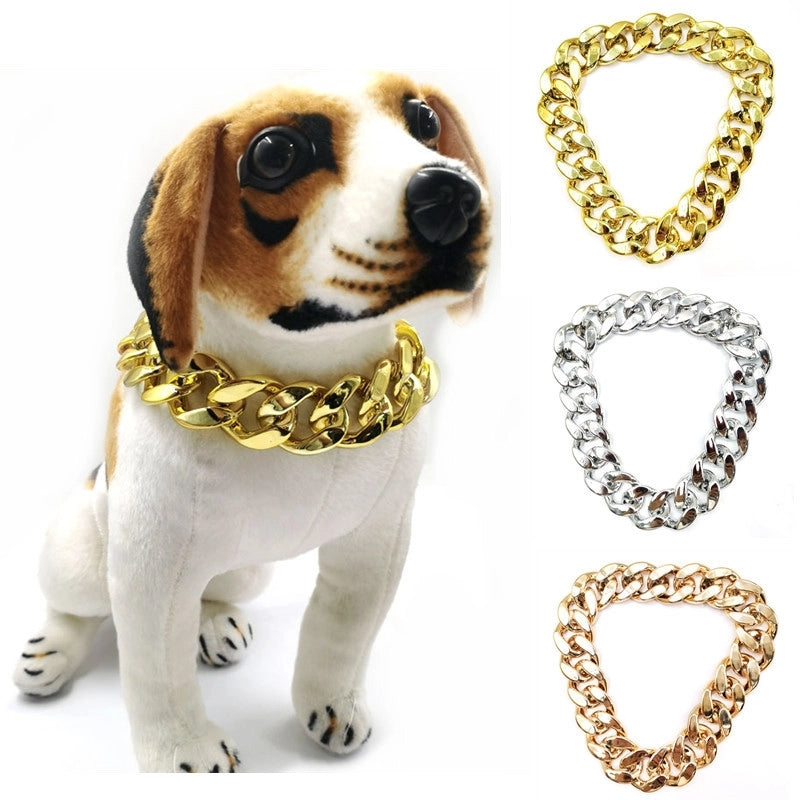 Hip-Hop Plastic Geometric Pet Accessories
