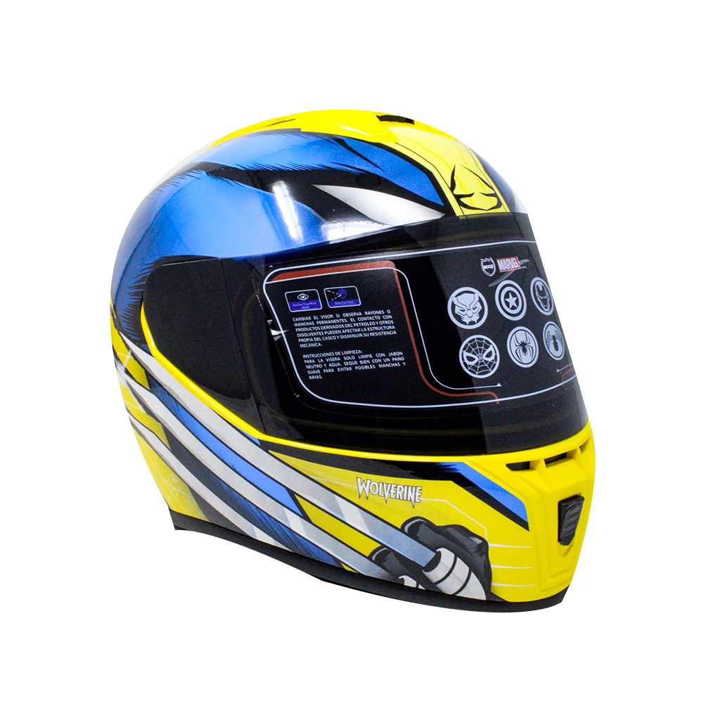 Casco Edge Integral Marvel Wolverine