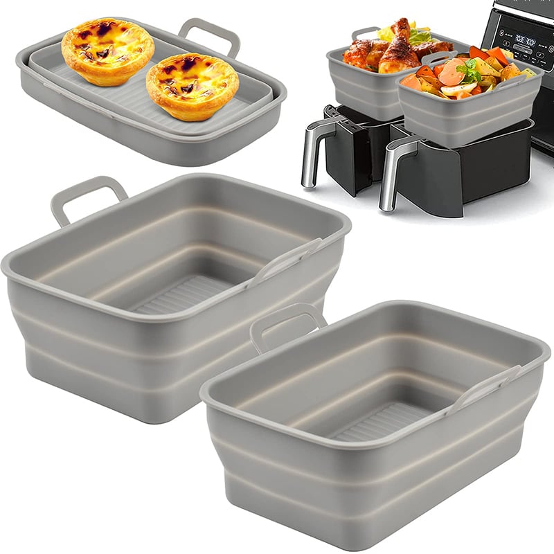 Foldable Air Fryer Silicone Baking Tray