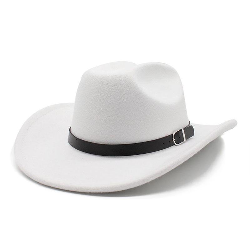 Hat Autumn And Winter Pure Wool Top Hat Hat Fashion Neutral Beauty Hat Real Wool