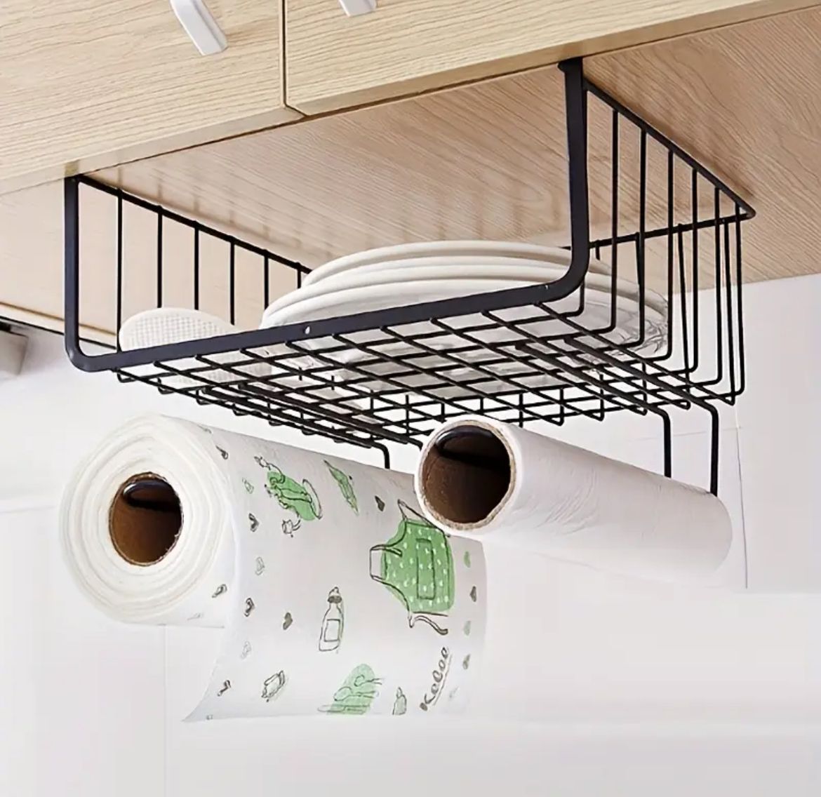 Under shelf organizer Metallic