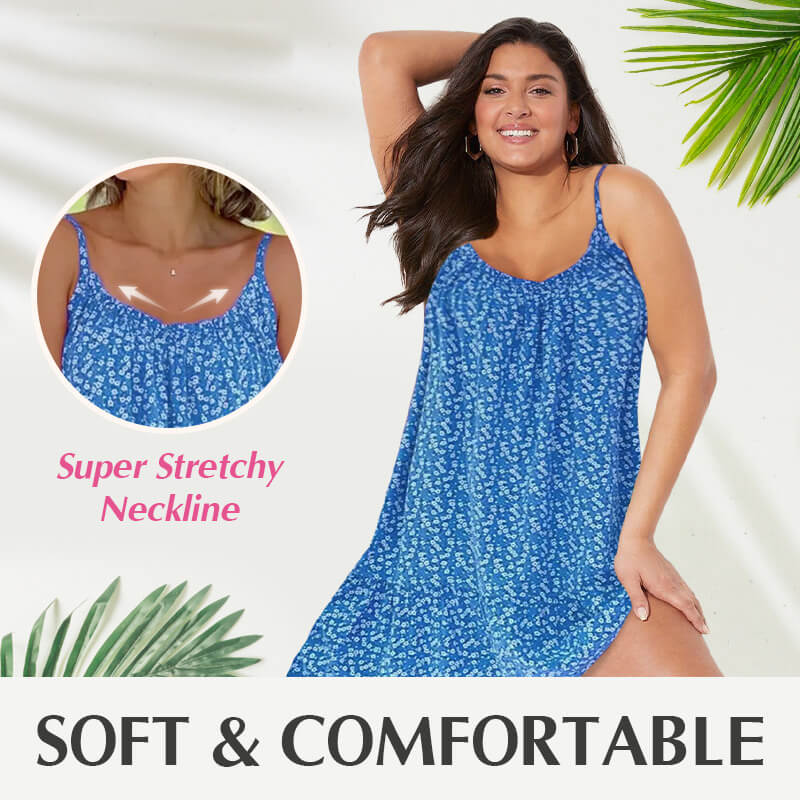 🔥BIG SALE 49% OFF🔥Floral Printed Camisole Dress (Buy 2 Free Shipping)