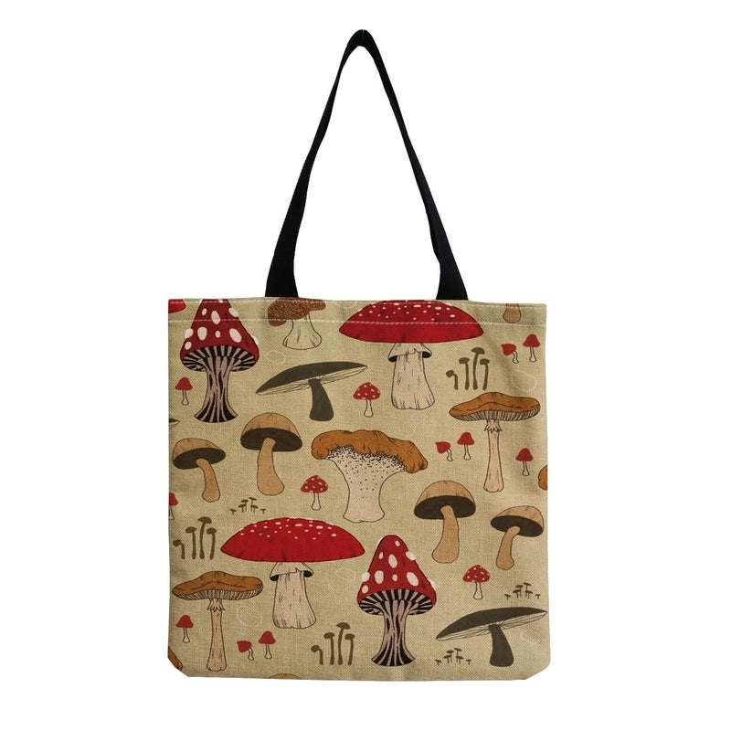 Women's Fashion Mushroom Shopping Bags
